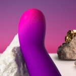 ROCKS-OFF - GLOW GIRL VIBE DYSKRETNY FIOLETOWY WIBRATOR PUNKTU G